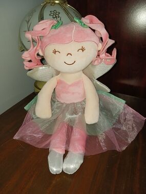 Plush Fairy Doll Soft Toy Stuffed Animal Bedroom Decor